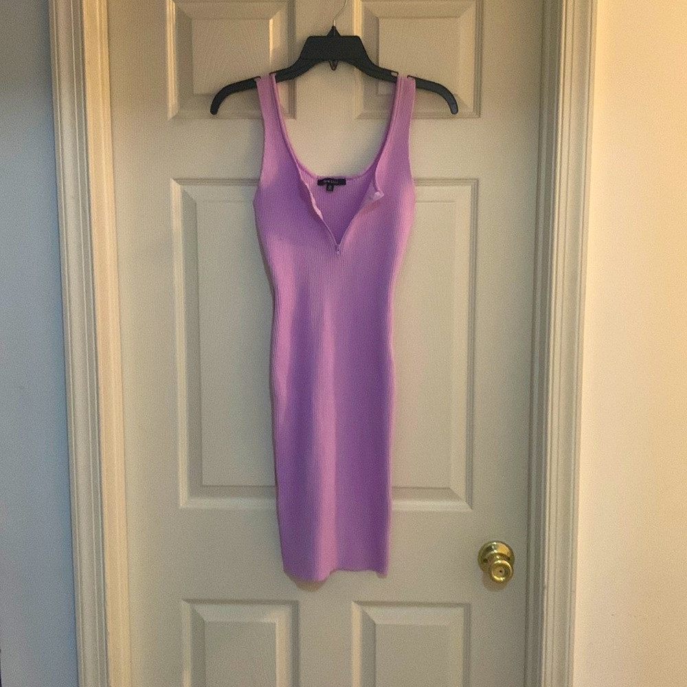 Used Purple Mini Dress